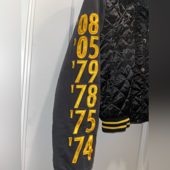 Vintage Pittsburgh Steelers Super Bowl Champions women’s varsity jacket - Picture 3 of 6